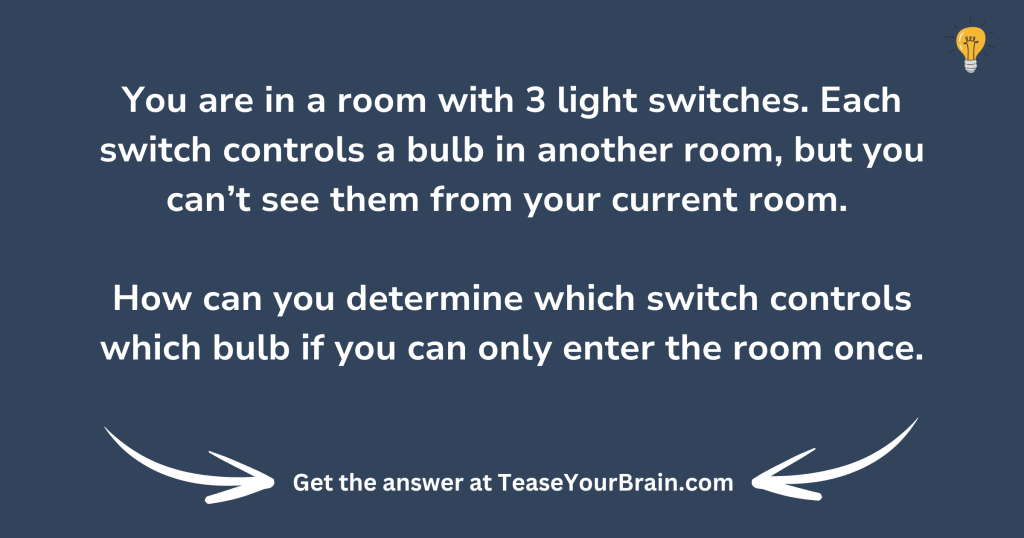 The Light Switches Logic Puzzle