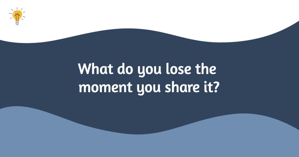 Lose When Sharing Facebook Share