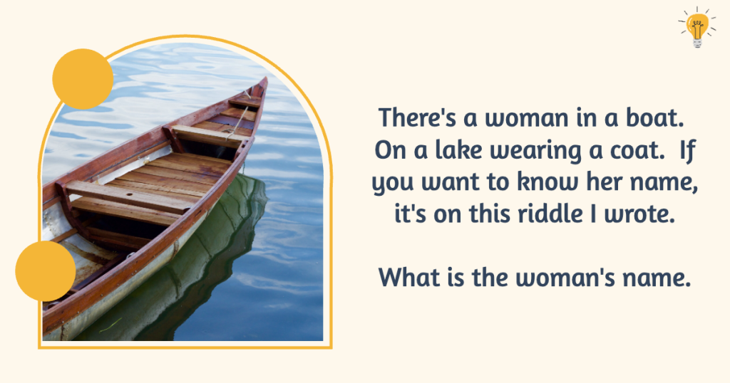 A Woman's Name Riddle