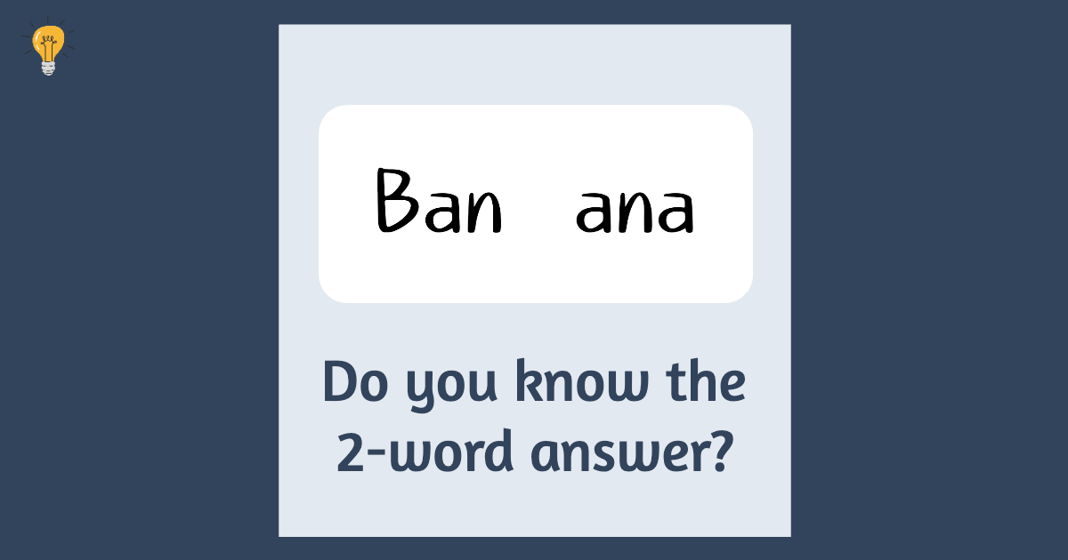 Ban ana Puzzle - Brain Teaser