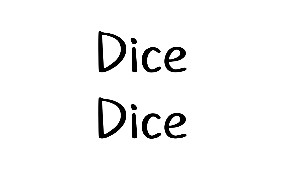 Dice Brain Teaser